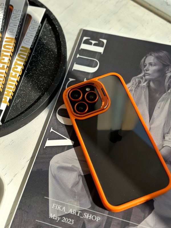 قاب Orange Eason Case همراه با محافظ لنز رینگی (کدC1365)