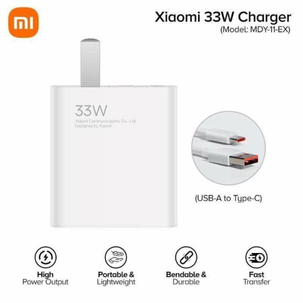 شارژر شیائومی 33 وات Mi 33W Wall Charger  (کدB9004) - Image 3