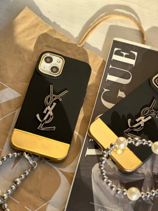 قاب GOLD YSL با آویز (کدC1401)