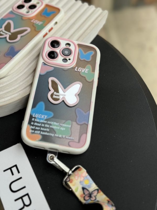 قاب Romantic Butterfly با بند پروانه ای (کدC1576) - Image 4