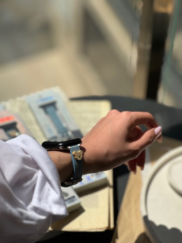 بند اپل واچ جین روشن تدی  (کدw5015) - Image 6