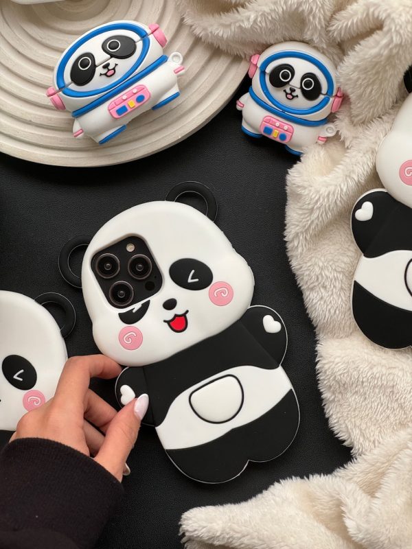 قاب Happy Panda سیلیکونی (کدC1641) - Image 4