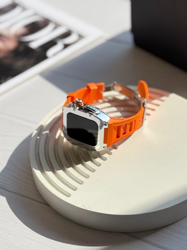 بند و گارد اپل واچ Titan Orange (کدw5037) - Image 3