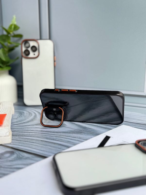 قاب orange lens استند شو با محافظ لنز (کدC1994) - Image 7