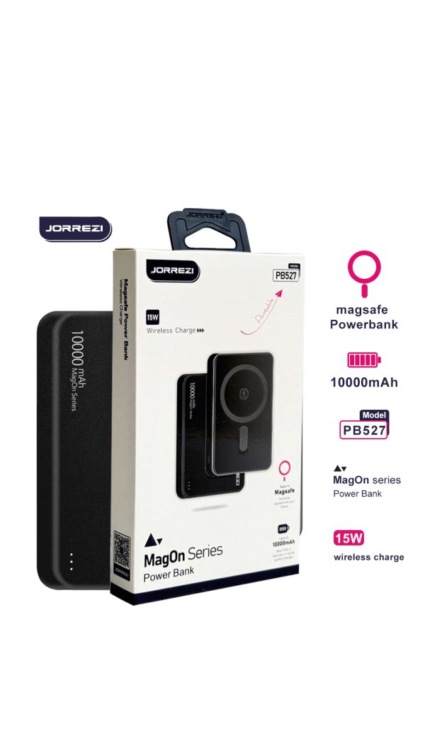 پاور بانک 10 هزار MagOn Series برند JORREZI  (کدB9016) - Image 4