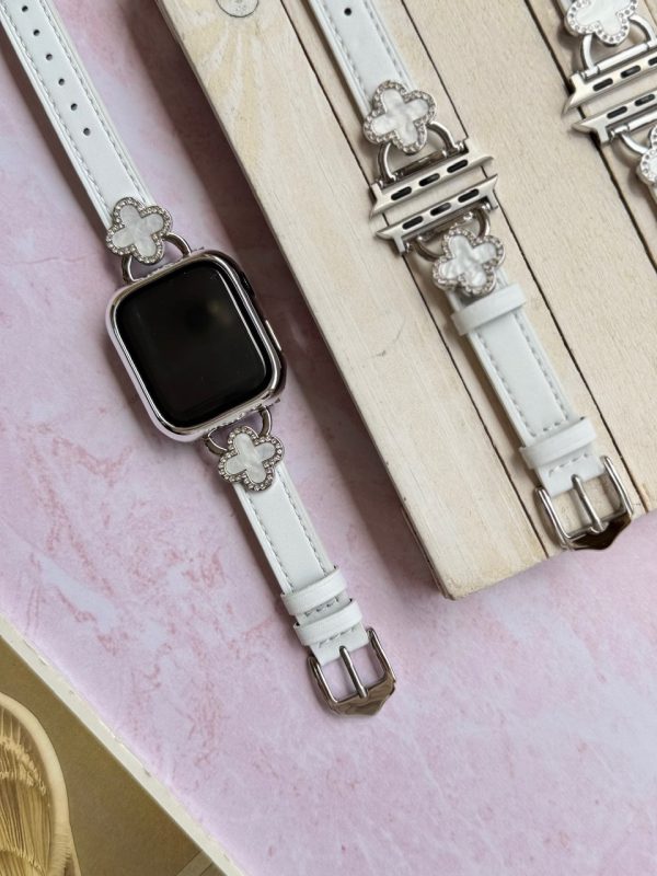 بند اپل واچ چرمی الحمرا Arpels (کدw5061) - Image 3