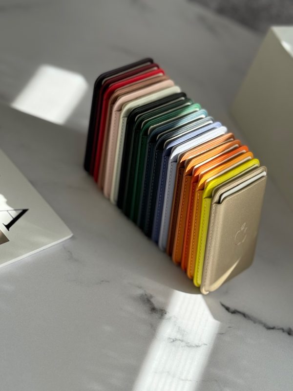 جاکارتی مگ سیف اپل Leather wallet magsafe (کدa0069) - Image 5