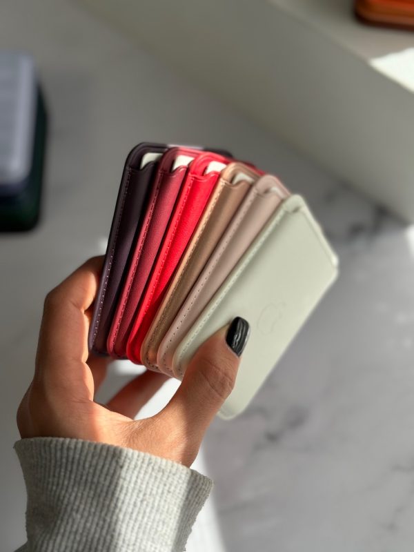 جاکارتی مگ سیف اپل Leather wallet magsafe (کدa0069) - Image 8