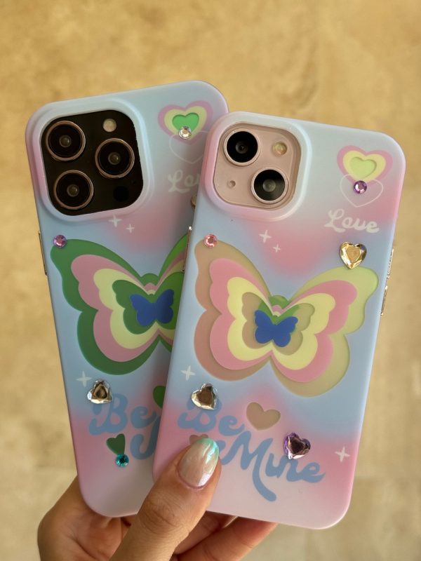 قاب Be Mine پروانه ای با بند (کدC1691) - Image 4