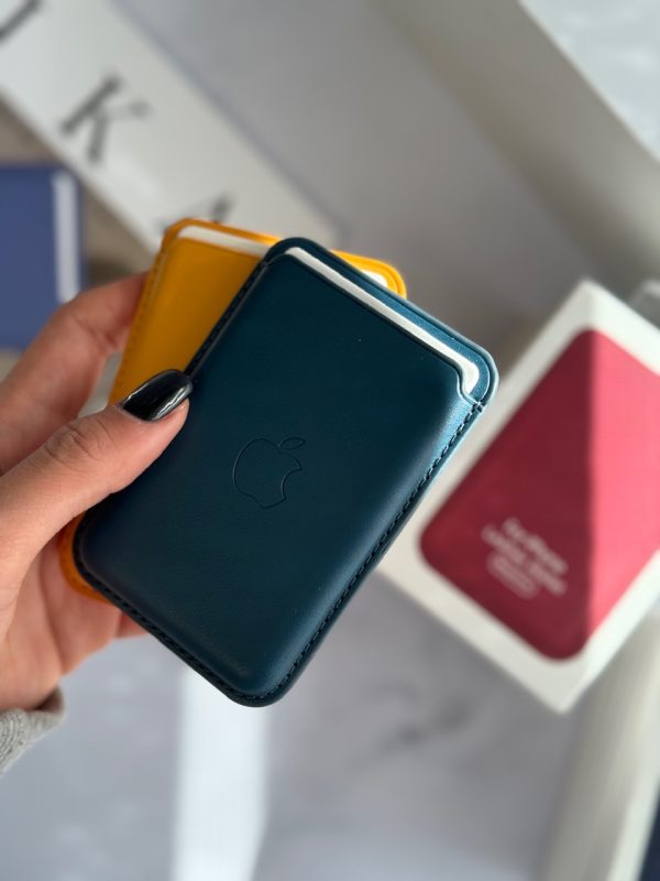 جاکارتی مگ سیف اپل Leather wallet magsafe (کدa0069) - Image 9