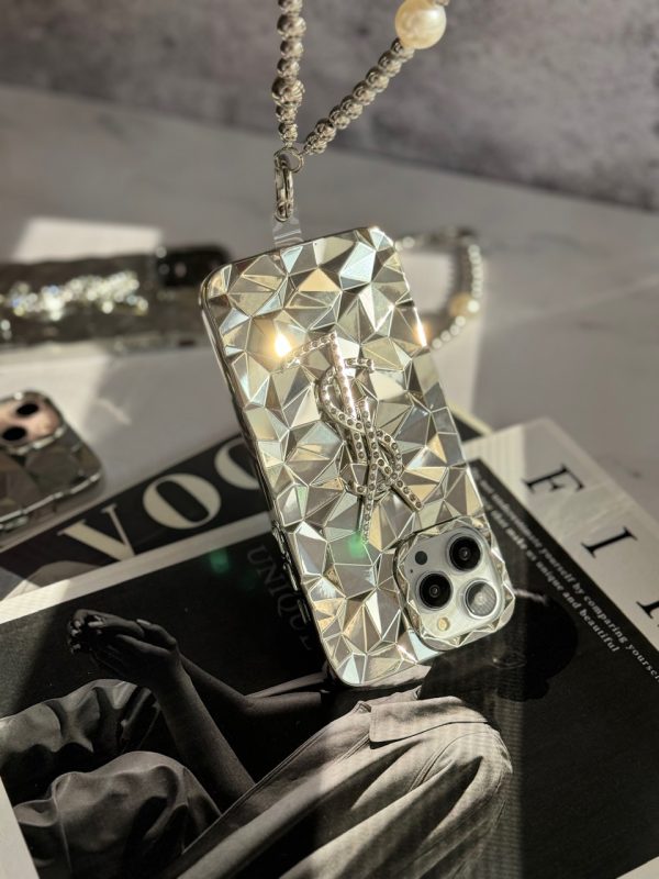 قاب Silver YSL با آویز (کدC1477) - Image 5