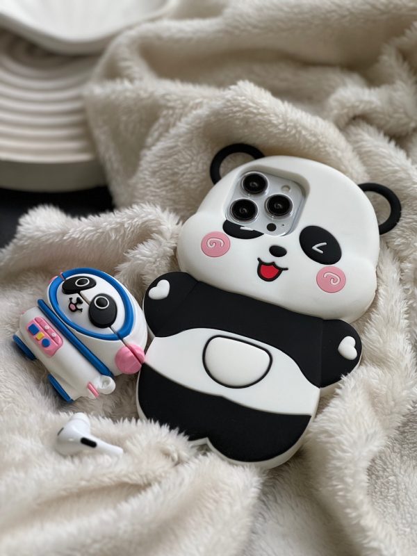 قاب Happy Panda سیلیکونی (کدC1641) - Image 5