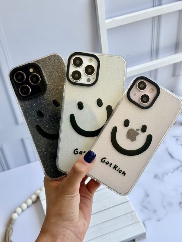 قاب Smile اکلیلی شفاف آیفونی (کدC1735) - Image 4