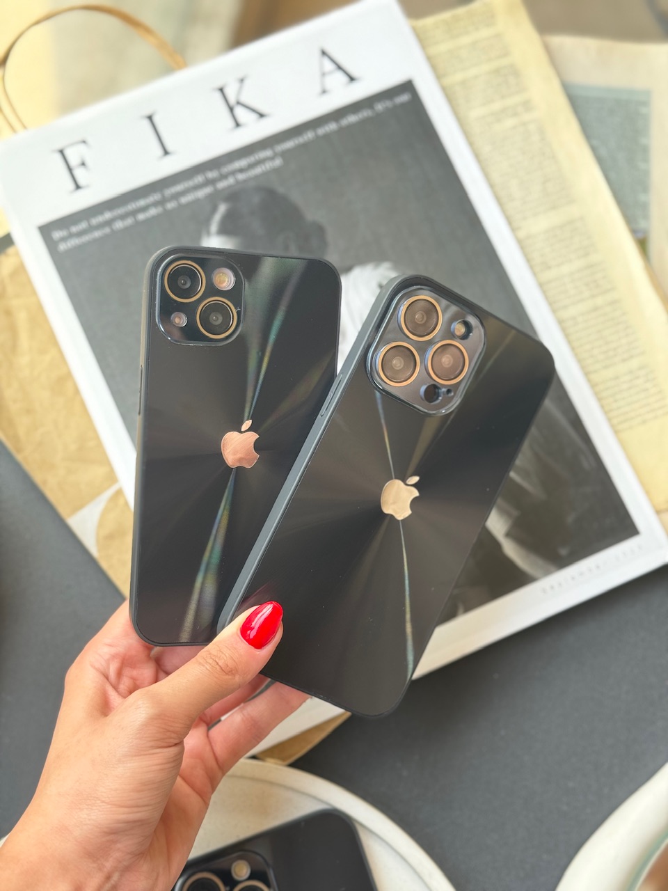 قاب مشکی لیزری (کدC1686) - تصویر 5