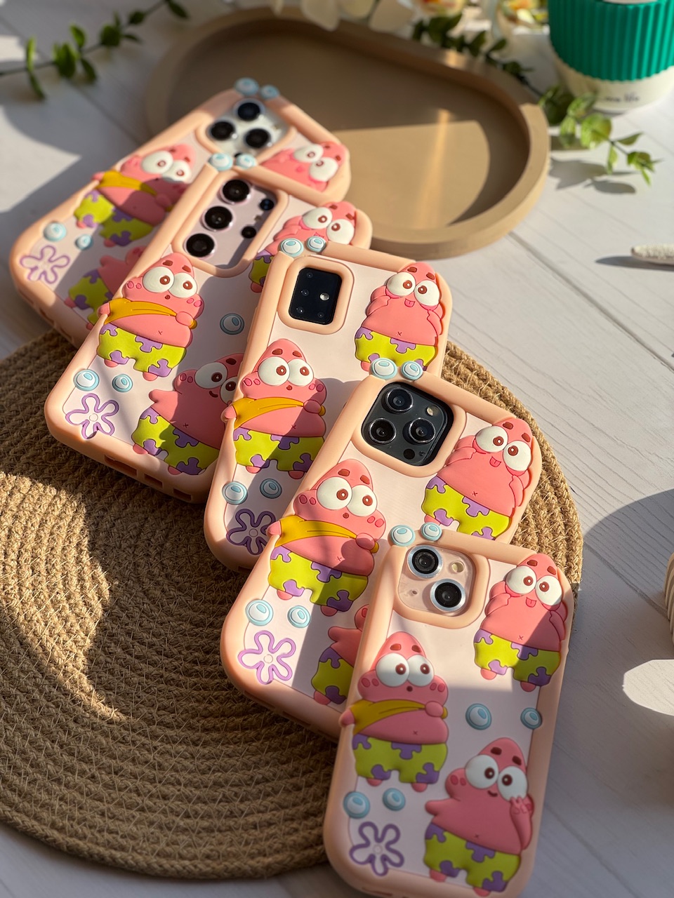 قاب پاتریک بازیگوش سیلیکونی آیفون سامسونگ شیائومی (کدC1875)