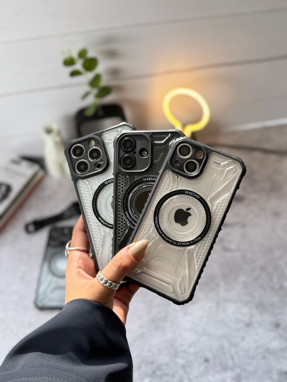 قاب HS ضد ضربه با مگ سیف (کدC1890) - تصویر 6