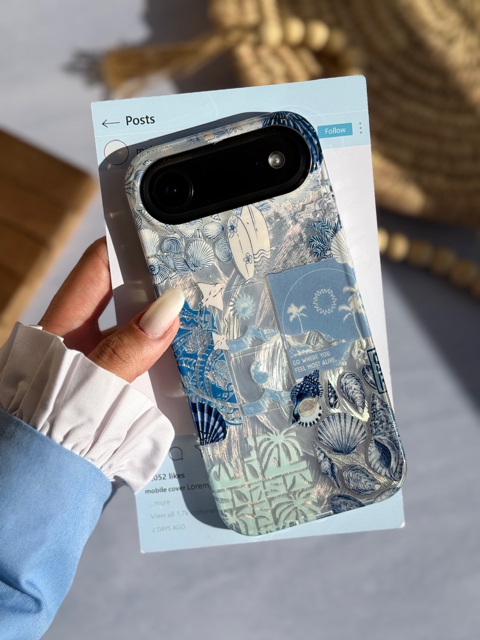 قاب ساحل آیفون (کدC2115) - تصویر 5