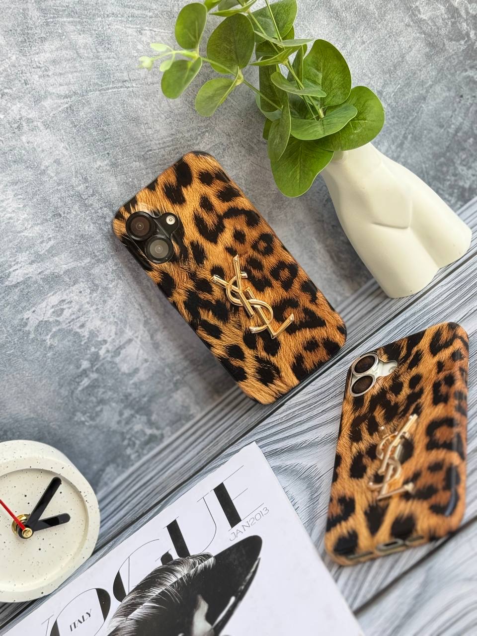 قاب YSL پلنگی (کدC2012) - تصویر 4