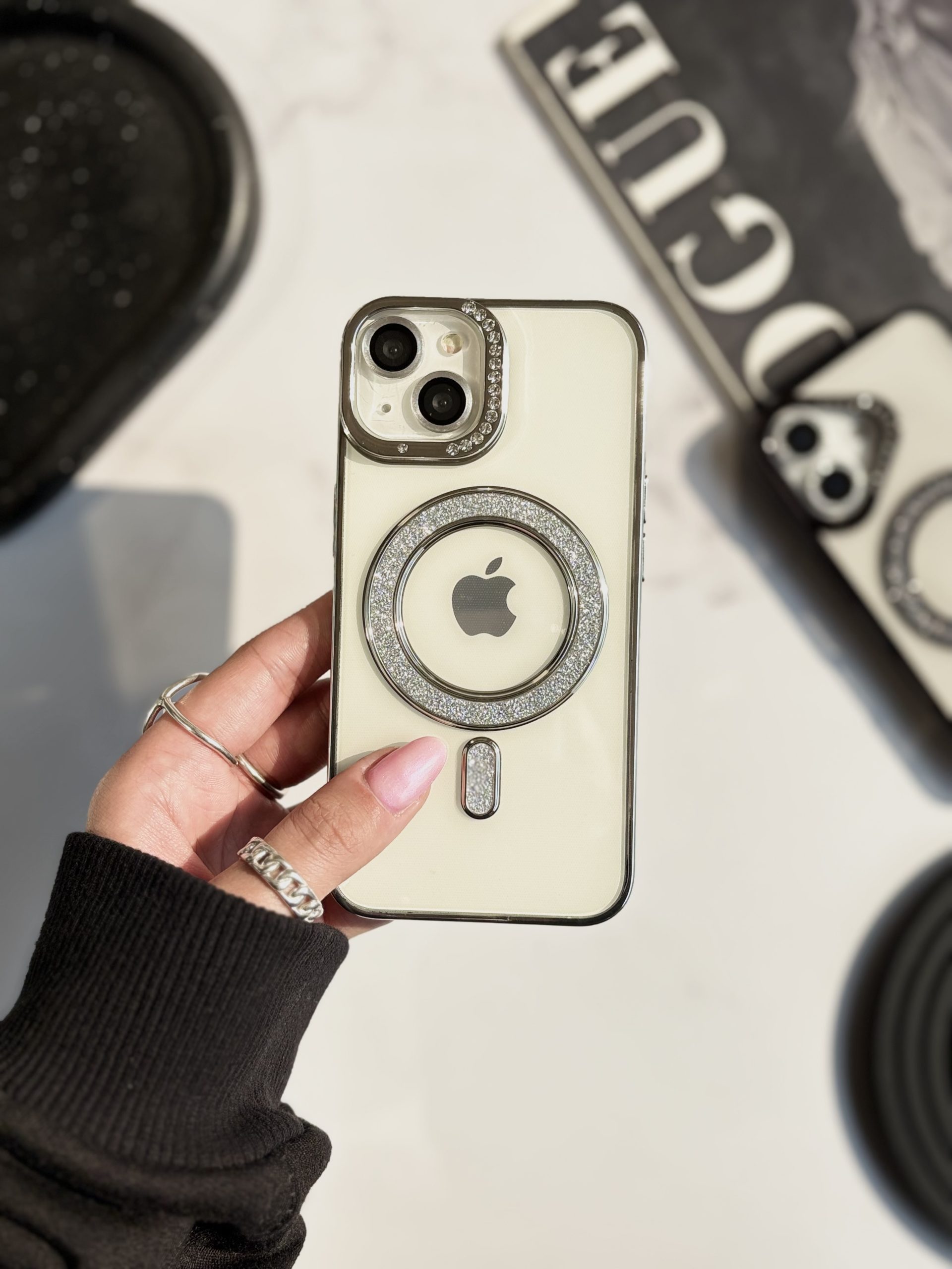 قاب اکلیلی مگ سیف دور لنز نگین (کدC1943)