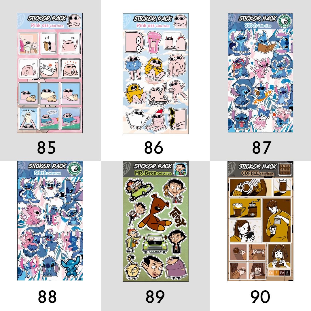 پک استیکر شماره 79 تا 149 (کدa0142) - تصویر 14