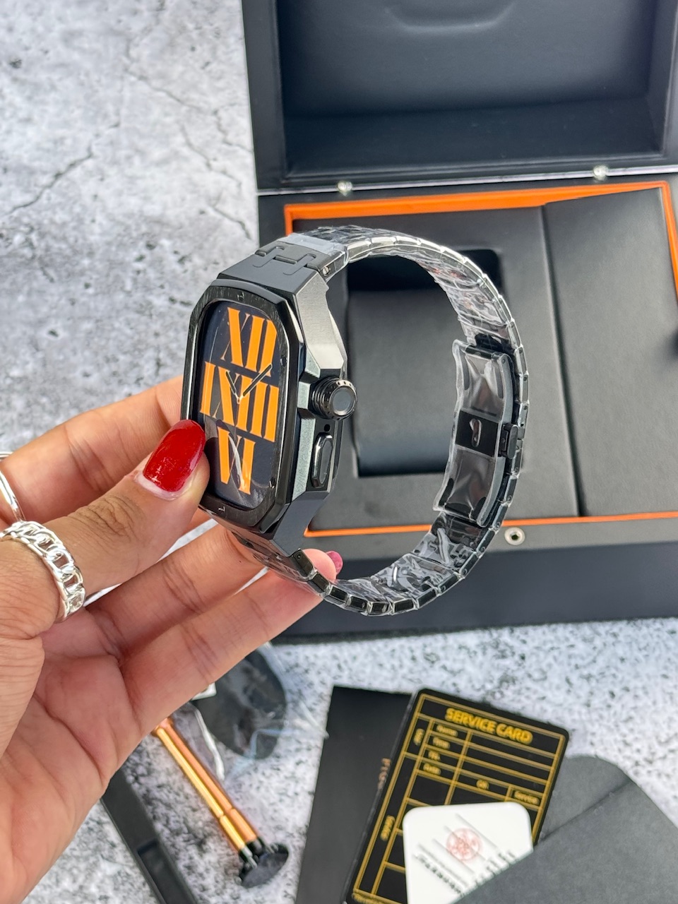 بند و گارد اپل واچ Richard Mile (کدw5038) - تصویر 5