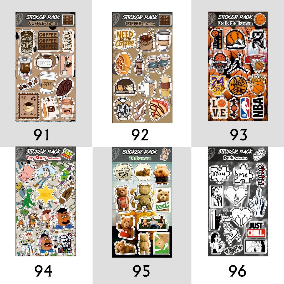 پک استیکر شماره 79 تا 149 (کدa0142) - تصویر 8