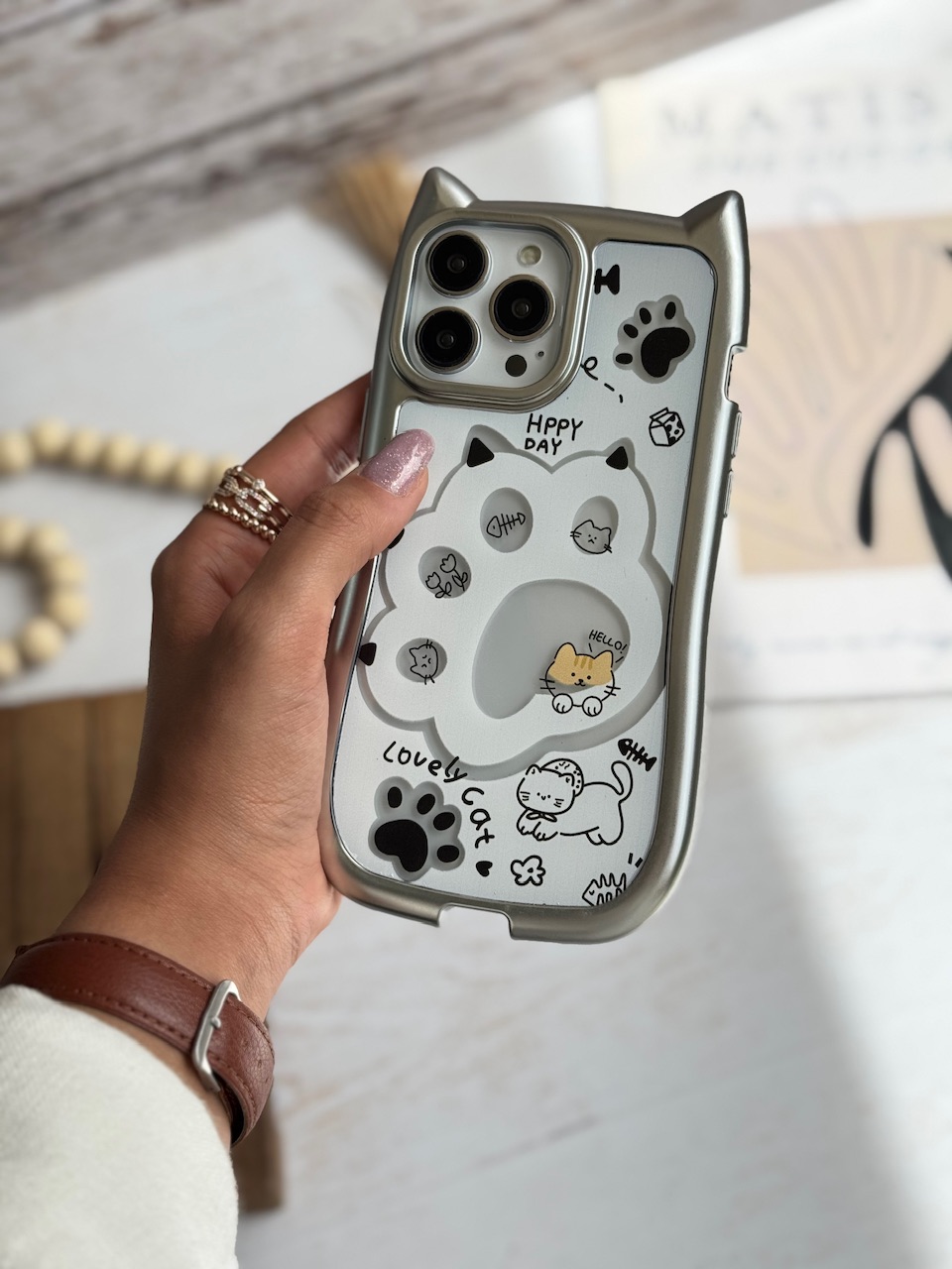 قاب پنجه گربه گوش دار (کدC1988) - تصویر 6