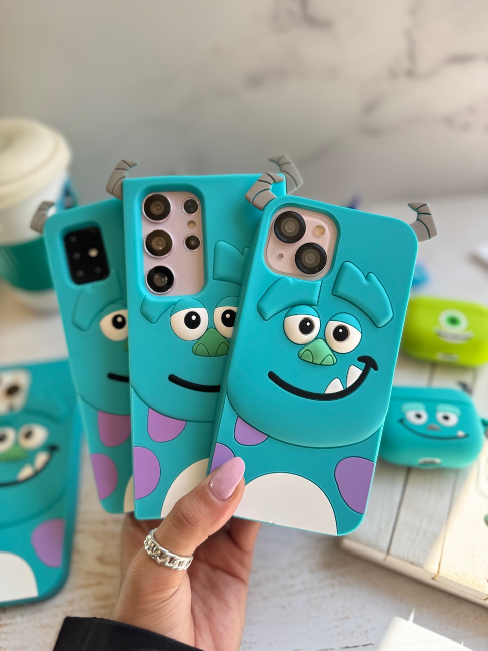 قاب سالیوان سیلیکونی آیفون و سامسونگ و شیائومی (کدC1858) - تصویر 3