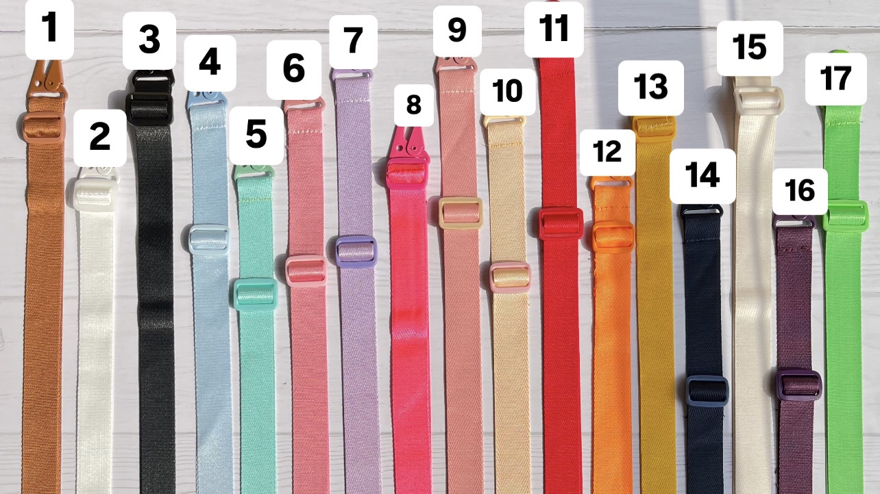 بند دو قلاب رنگی (کدa0173) - تصویر 6