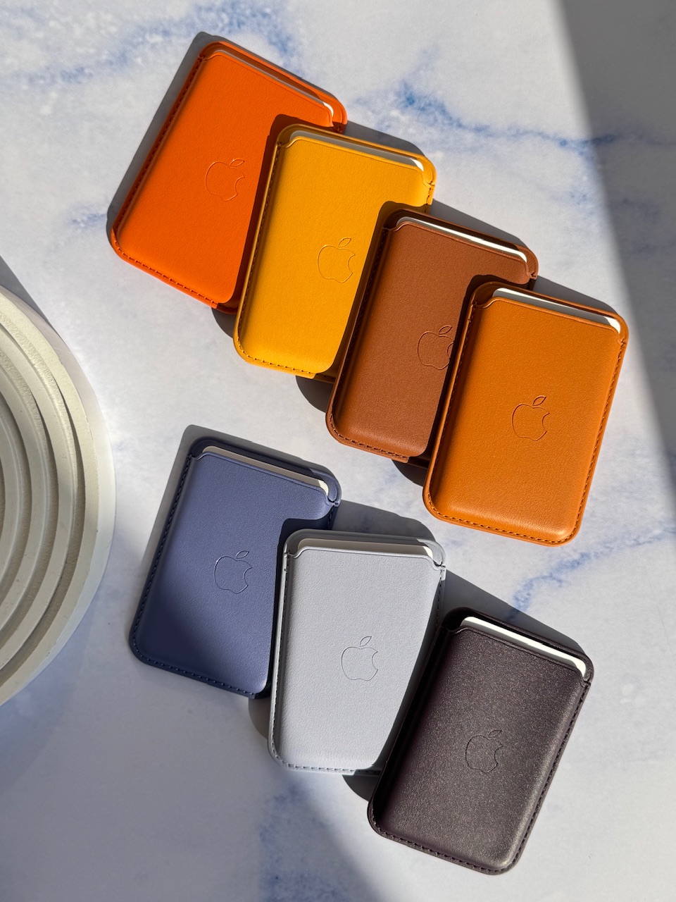 جاکارتی مگ سیف اپل Leather wallet magsafe (کدa0069) - تصویر 4