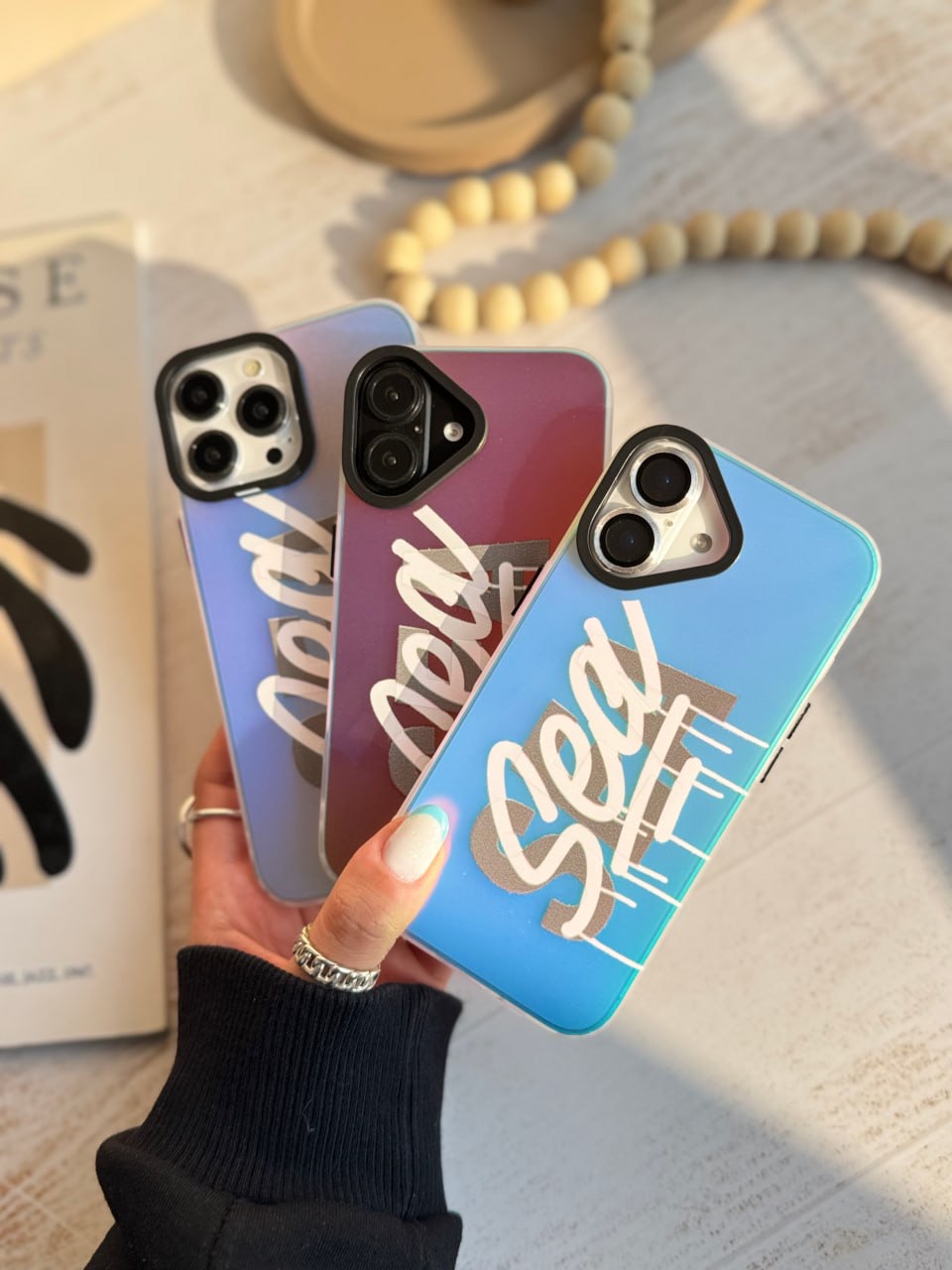 قاب Sea هولوگرامی آیفون و سامسونگ و شیائومی (کدC1976) - تصویر 3