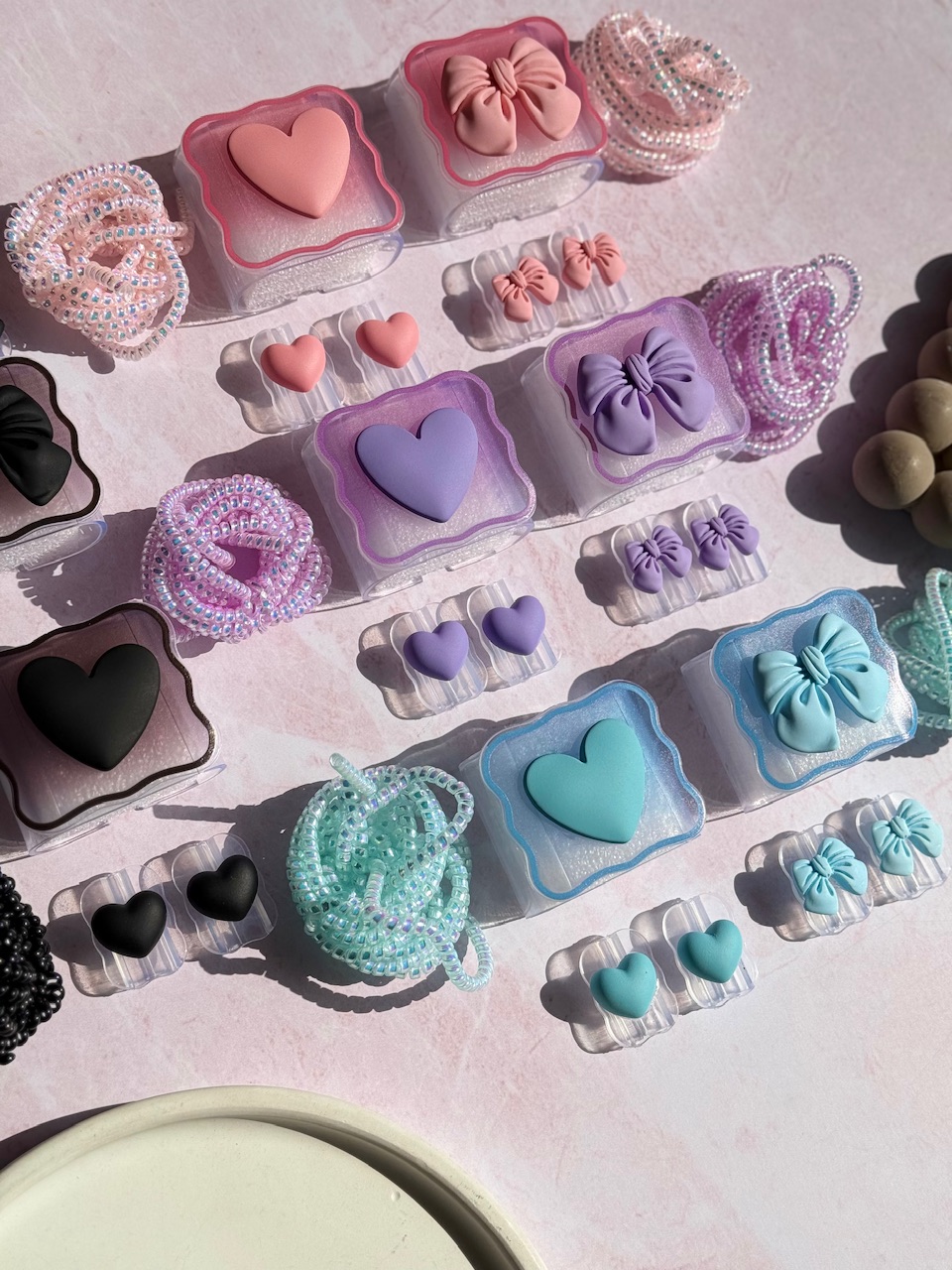 محافظ آداپتور 25 وات سامسونگ قلب و پاپیون رنگی (4تکه) (کدa0282) - تصویر 4