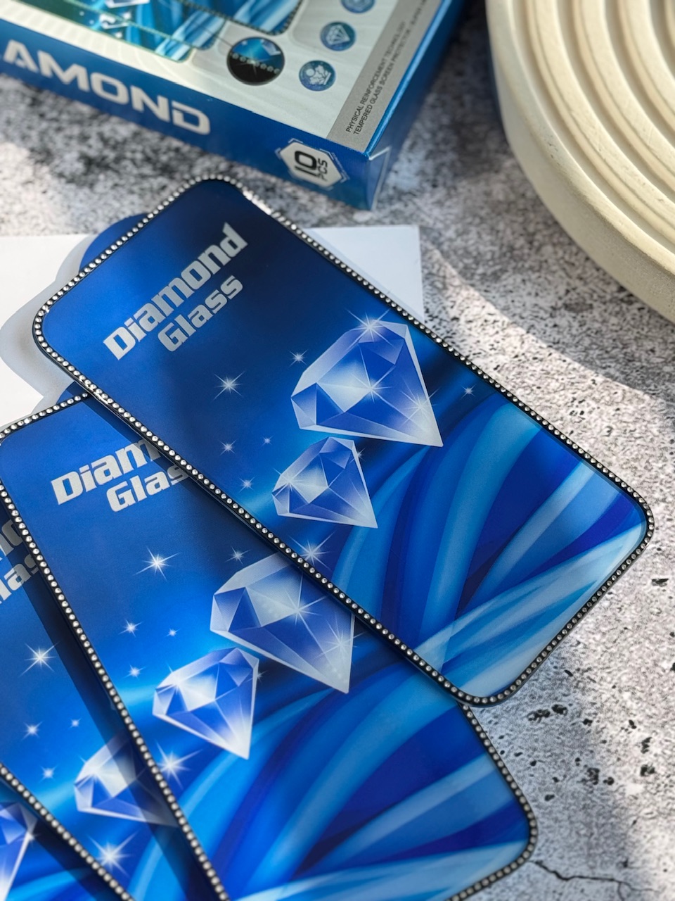 گلس نگین دار DIAMOND (کدa0192) - تصویر 5