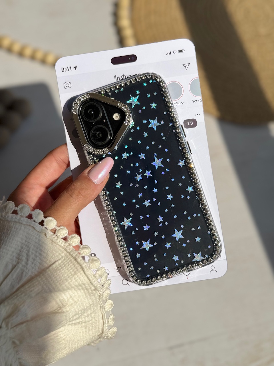 قاب ستاره بارون نگین دار (کدC2072) - تصویر 3