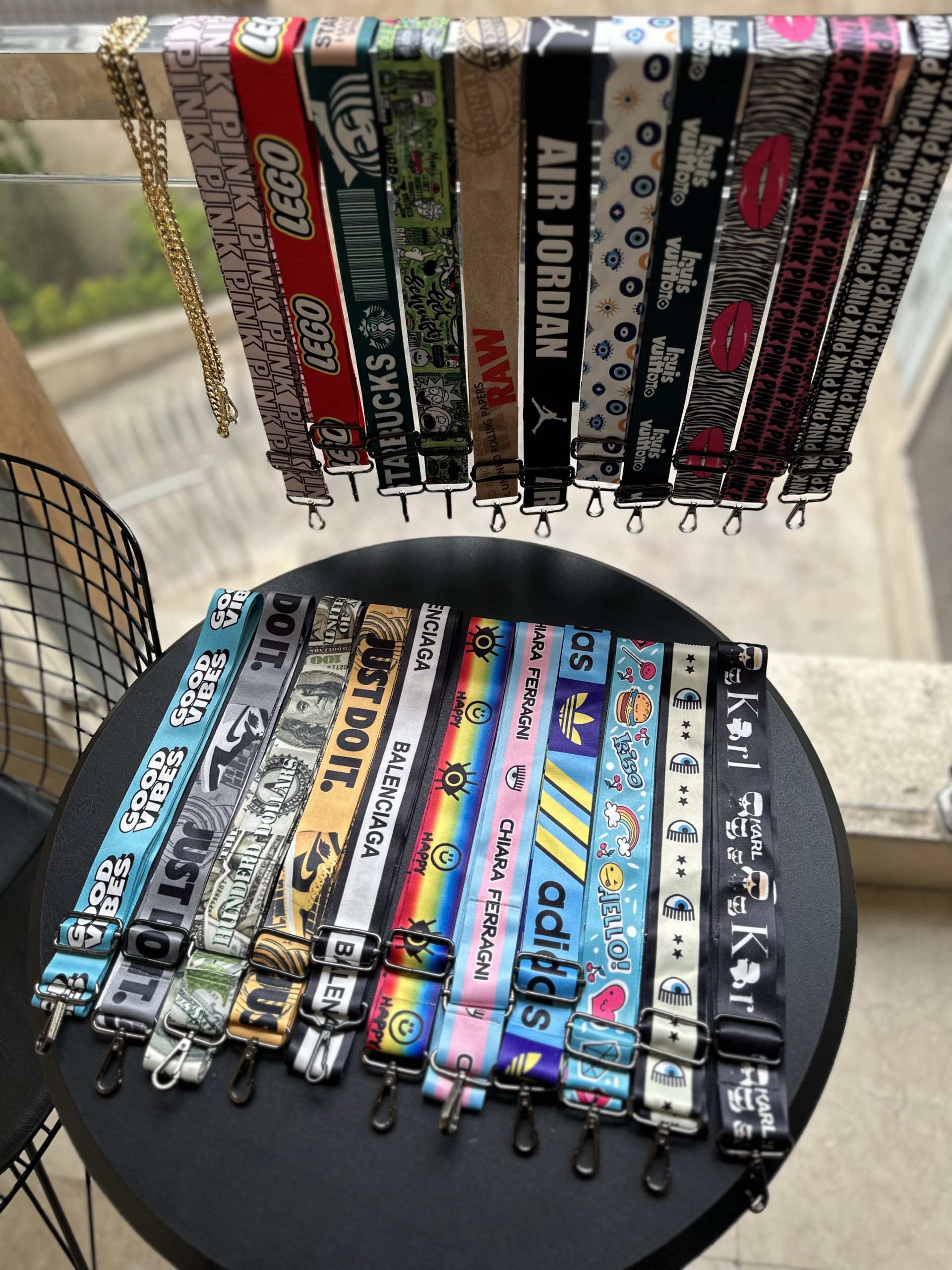 بندهای فانتزی تک قلاب پهن (کدa0056) - تصویر 9