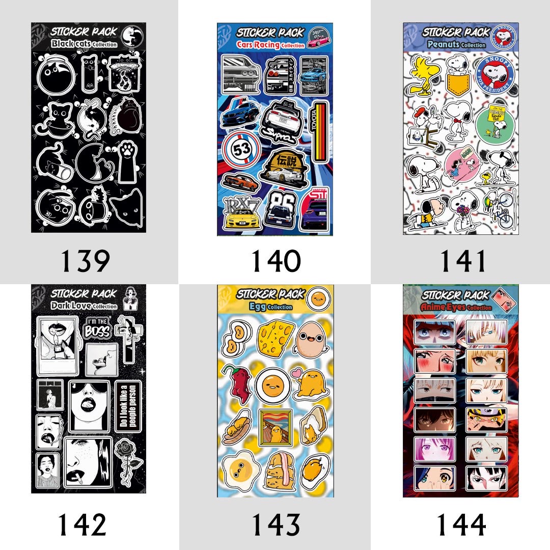 پک استیکر شماره 79 تا 149 (کدa0142) - تصویر 9