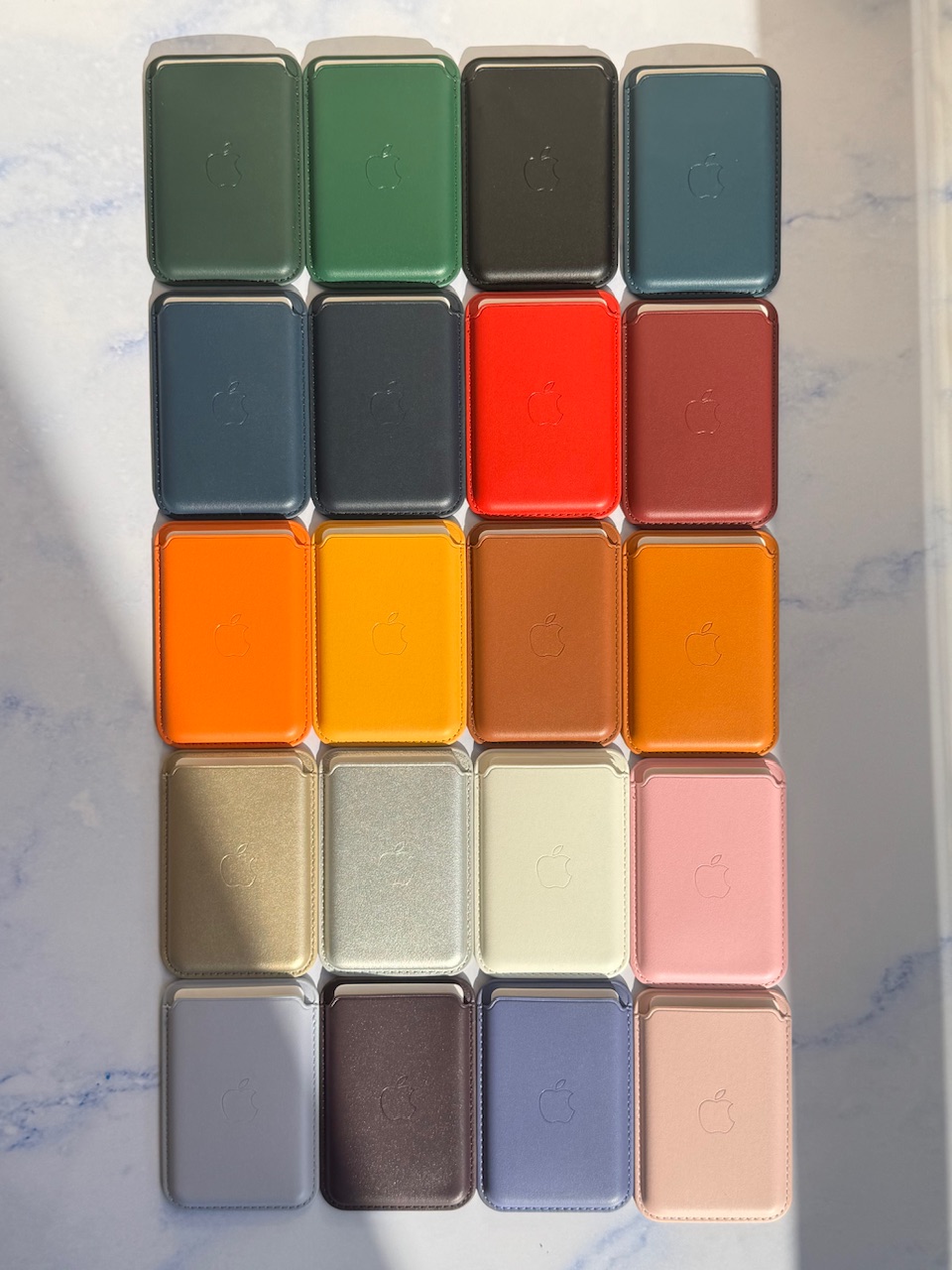 جاکارتی مگ سیف اپل Leather wallet magsafe (کدa0069) - تصویر 7