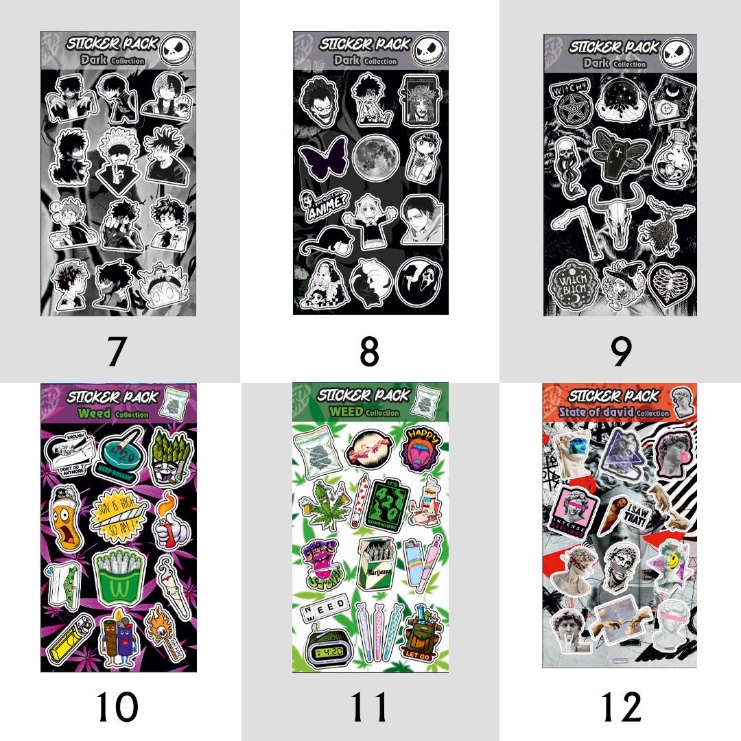 پک استیکر شماره 1 تا 78 (کدa0142)