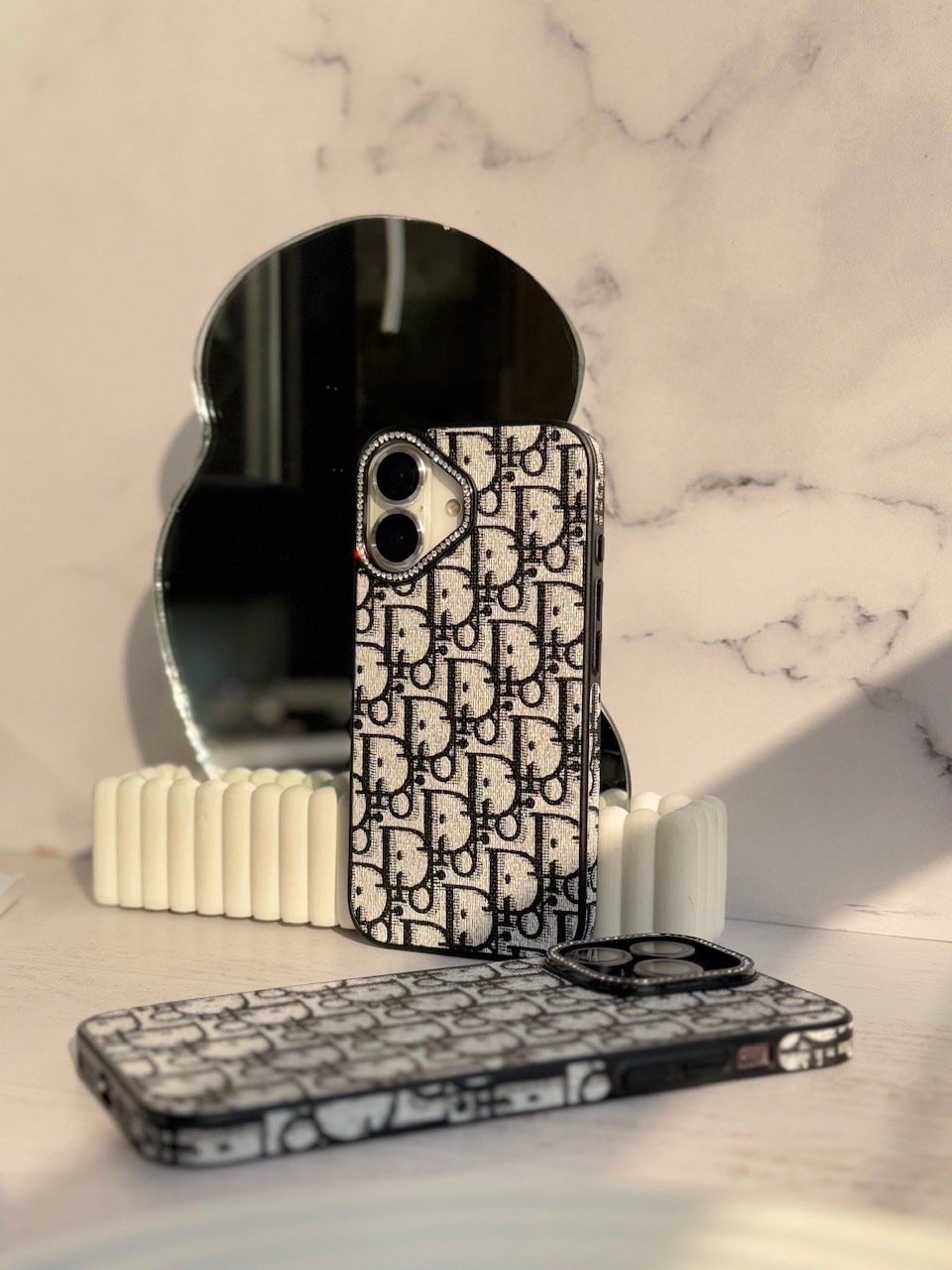 قاب دیور دور لنز نگین (کدC1955) - تصویر 5