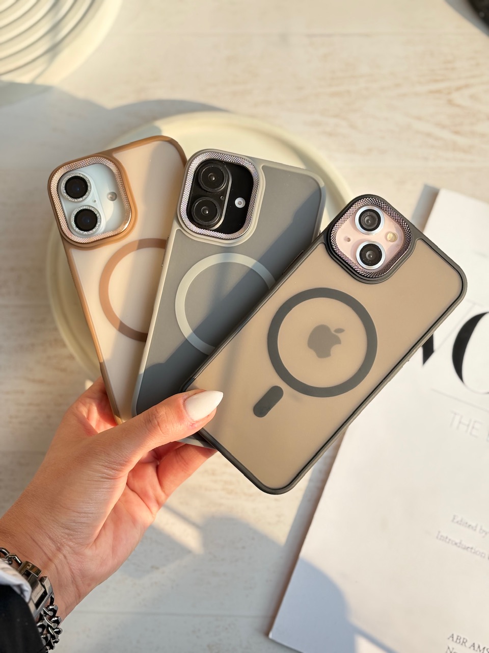 قاب لنز کربن مات مگ سیف آیفون و سامسونگ (کدC1800) - تصویر 11