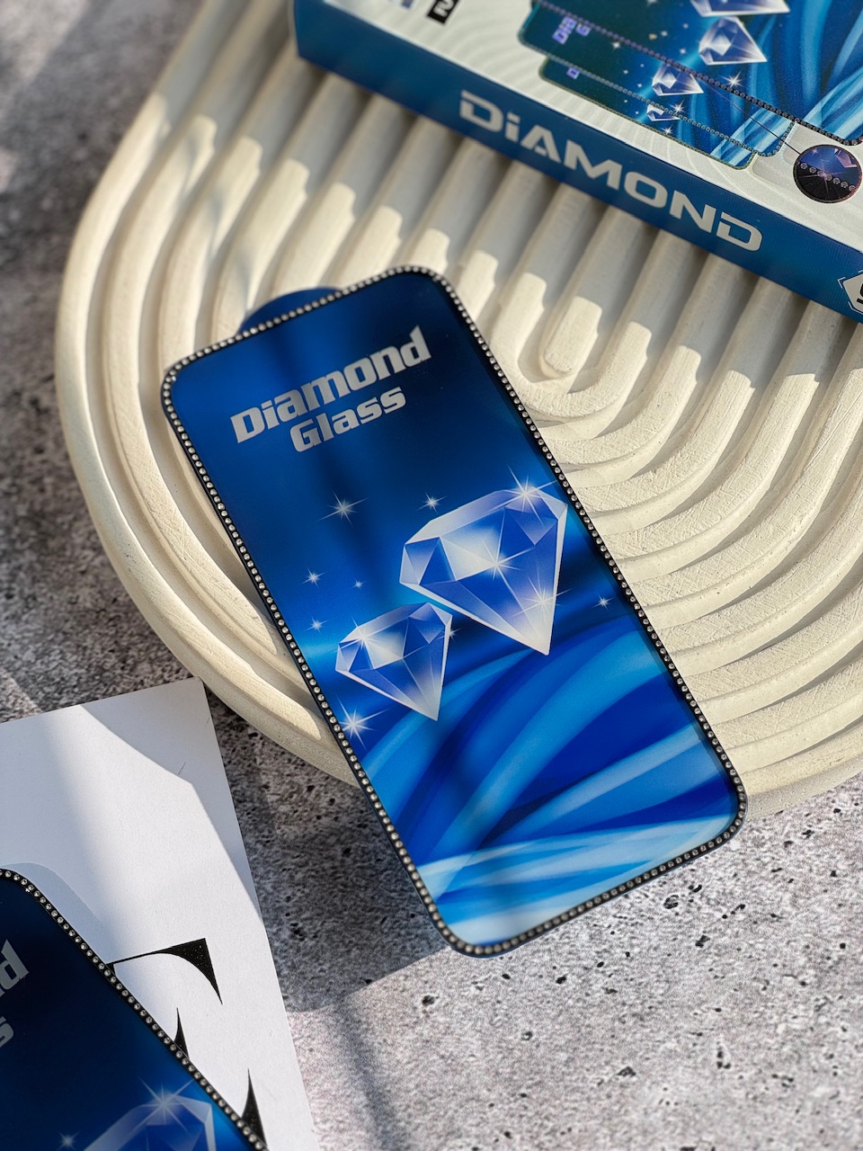 گلس نگین دار DIAMOND (کدa0192) - تصویر 3