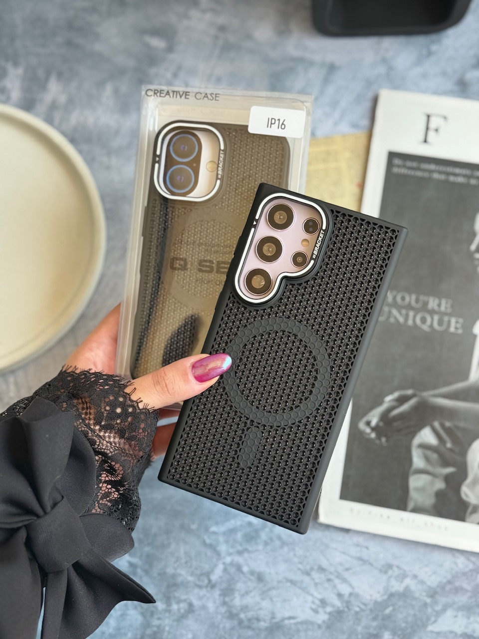 قاب Bracket لنز استند شو با مگ سیف (کدC2057) - تصویر 4