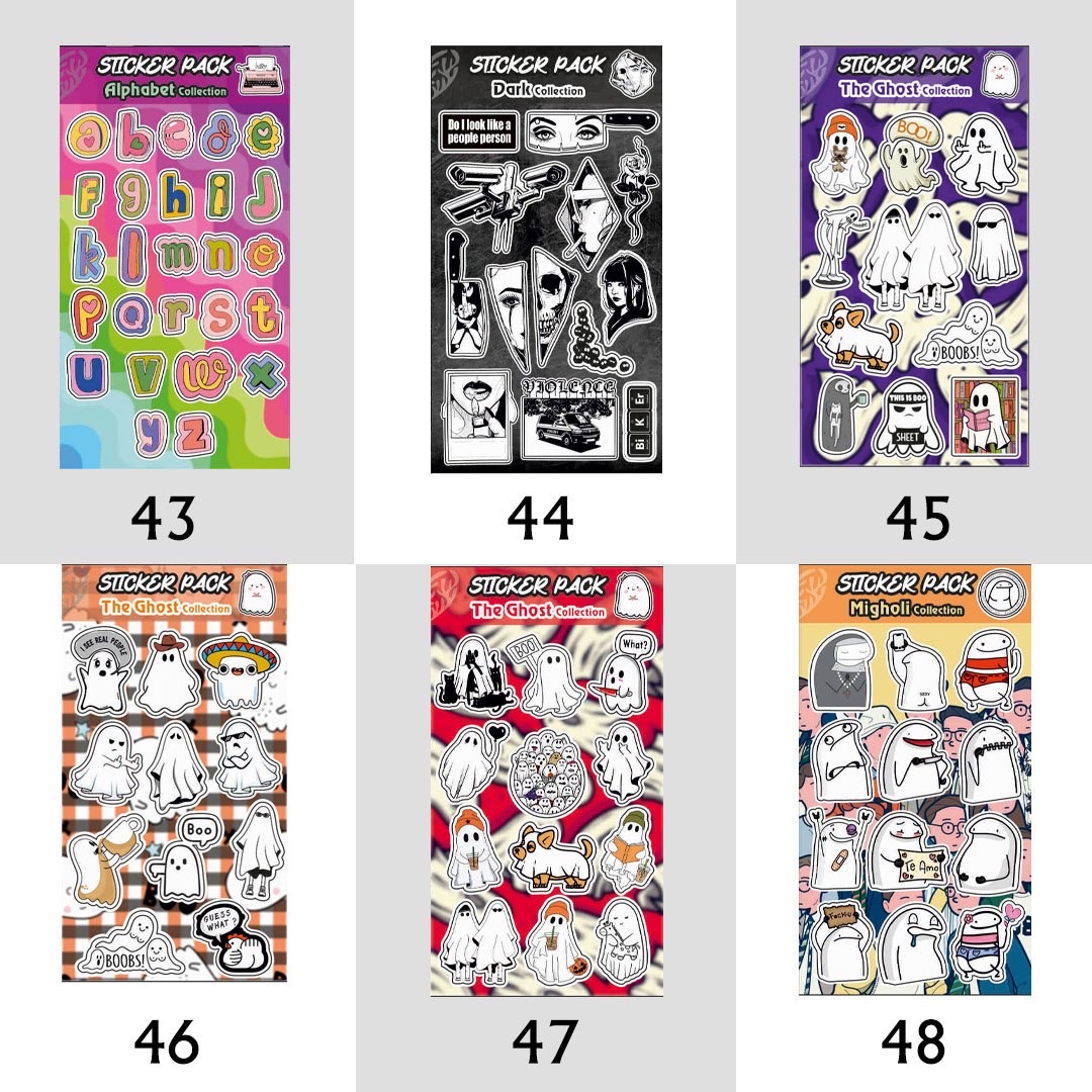 پک استیکر شماره 1 تا 78 (کدa0142) - تصویر 14