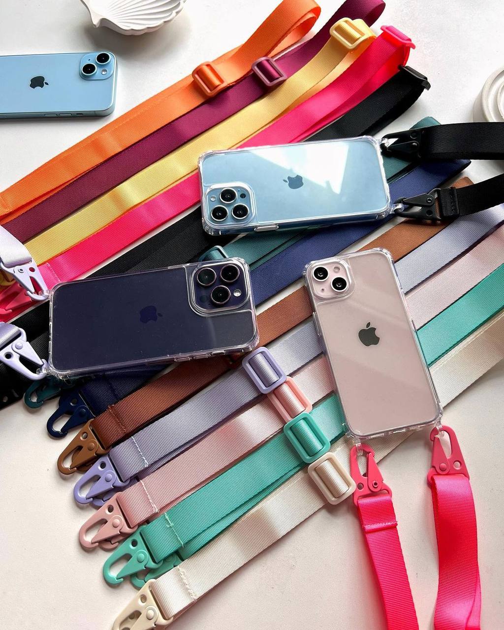 بند دو قلاب رنگی (کدa0173) - تصویر 5