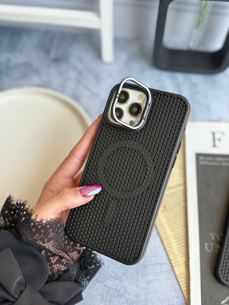 قاب Bracket لنز استند شو با مگ سیف (کدC2057) - تصویر 6